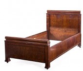 Pair Directoire inlaid mahogan