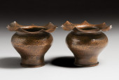 PAIR DIRK VAN ERP HAMMERED BRA