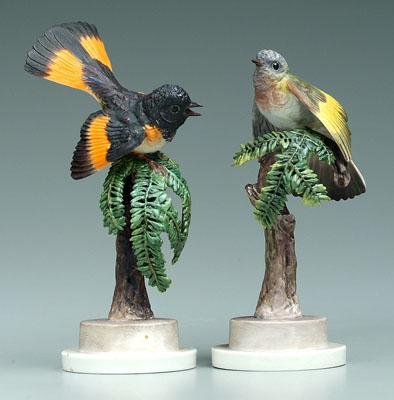 Pair Doughty figurines: