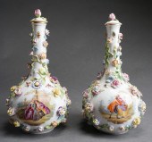PAIR DRESDEN 'CARL THIEME' FLO
