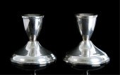 PAIR, DUCHIN STERLING SILVER C