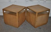 PAIR DUNBAR BLEACHED WALNUT EN