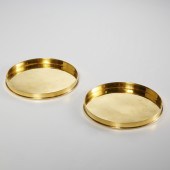 PAIR DUTCH MODERN SILVER VERME