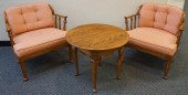 PAIR EARLY AMERICAN STYLE OAK