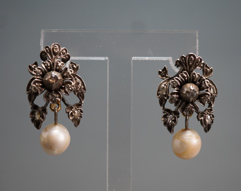 PAIR EARLY VICTORIAN SILVER, YELLOW