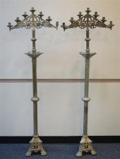 PAIR ECCLESIASTICAL SILVER PAI