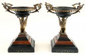 PAIR EGYPTIAN REVIVAL GILT BRO