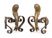 PAIR EGYPTIAN REVIVAL PERIOD B