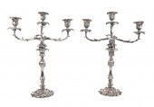 PAIR ELKINGTON & CO. THREE-LIG