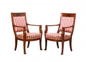PAIR EMPIRE REVIVAL CARYATID M