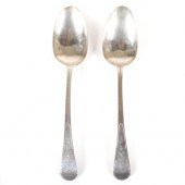 PAIR ENGLISH GEORGE III STERLI