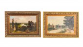 PAIR, ENGLISH LANDSCAPES BY J.