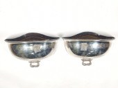 PAIR ENGLISH SHEFFIELD SILVER