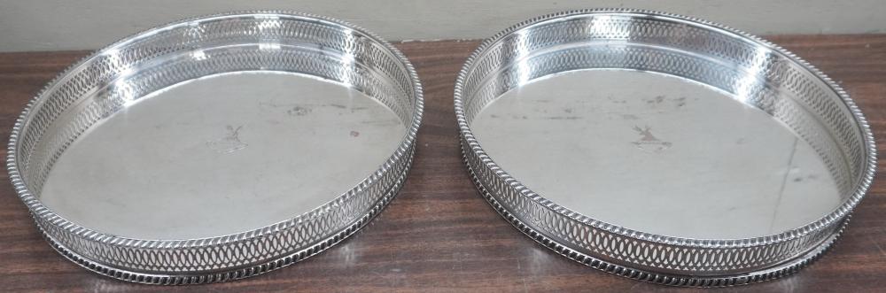 PAIR ENGLISH SILVERPLATE