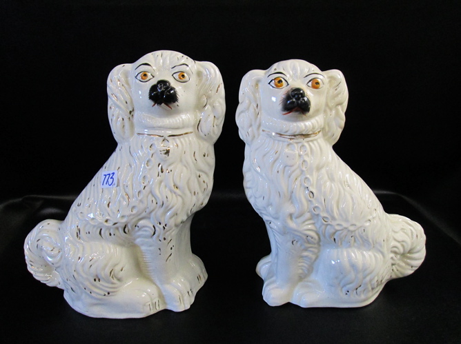 PAIR ENGLISH STAFFORDSHIRE