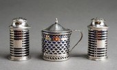 PAIR ENGLISH STERLING SILVER A