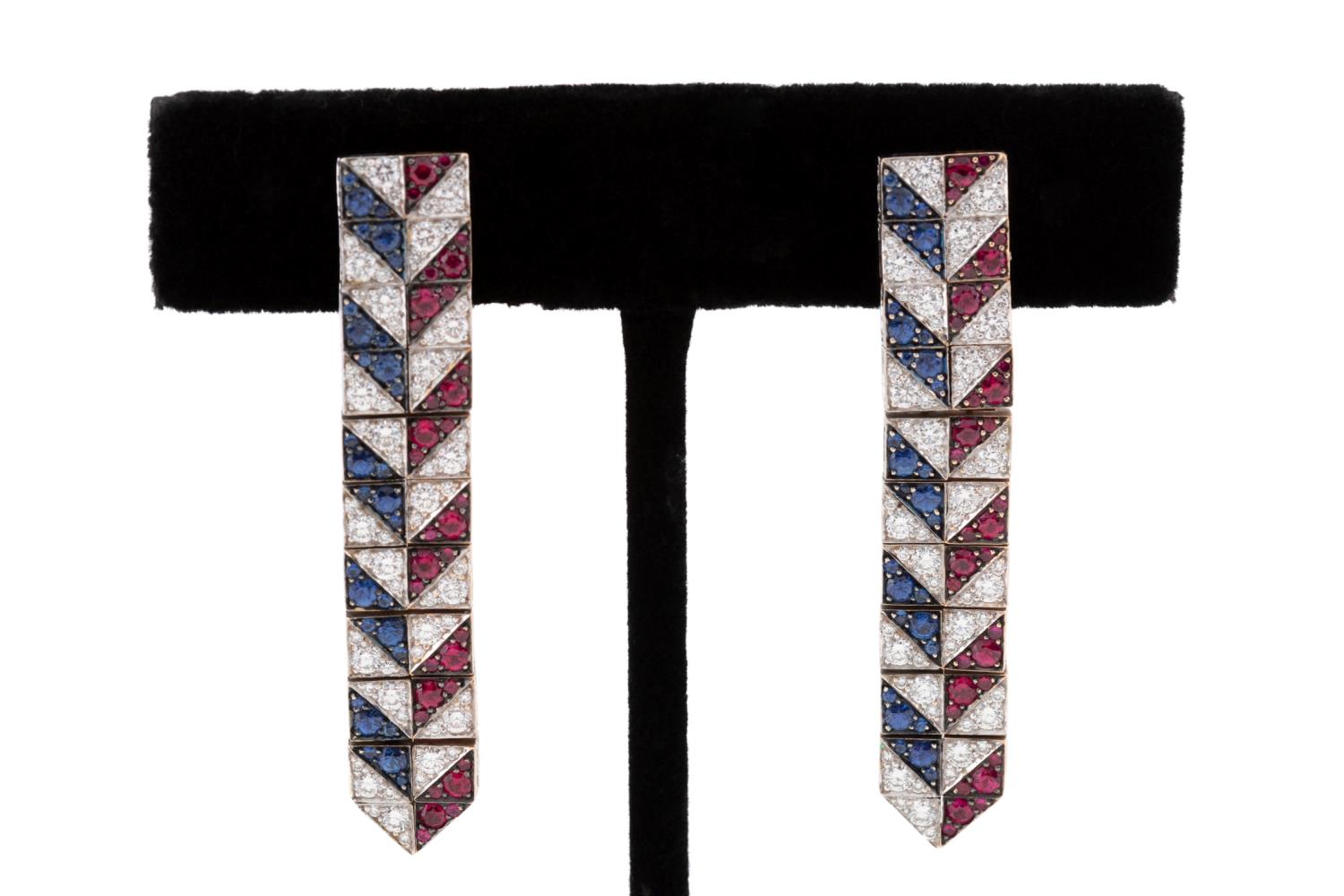 PAIR ENIGMA RUBY, DIAMOND, SAPPHIRE