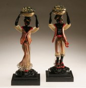 Pair Ercole Barovier for Ferro
