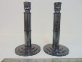 PAIR ERCUIS, FRANCE SILVER PLA