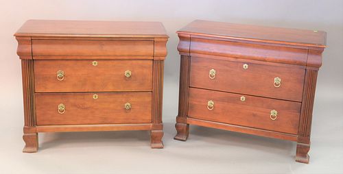 PAIR ETHAN ALLEN THREE DRAWER