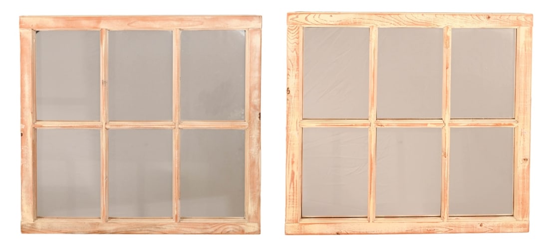 PAIR FARMHOUSE STYLE FRAMED