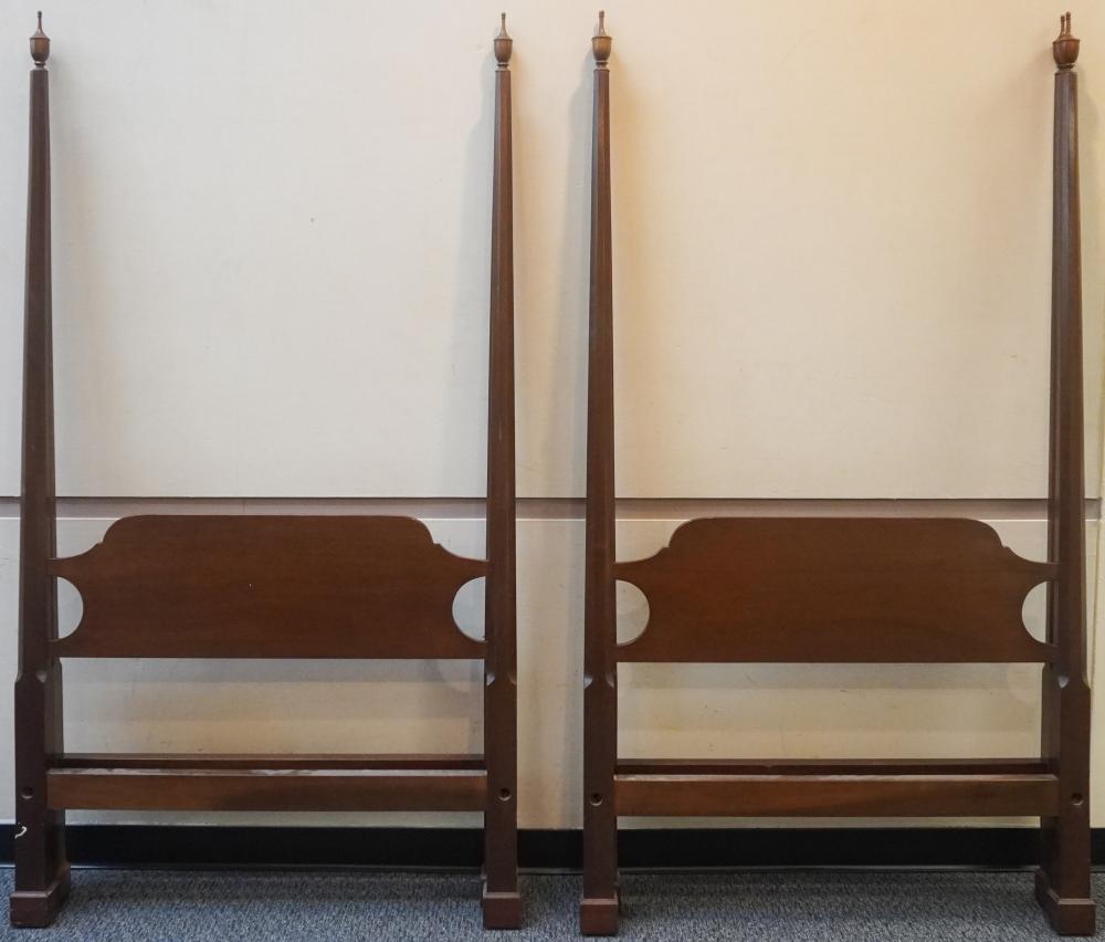 PAIR FEDERAL STYLE MAHOGANY