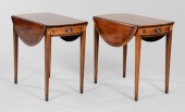 Pair Federal Style Pembroke Ta