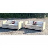 Pair FLAIR Inc Love Seat Sofas