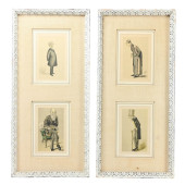 PAIR FRAMED VANITY FAIR MEN OF