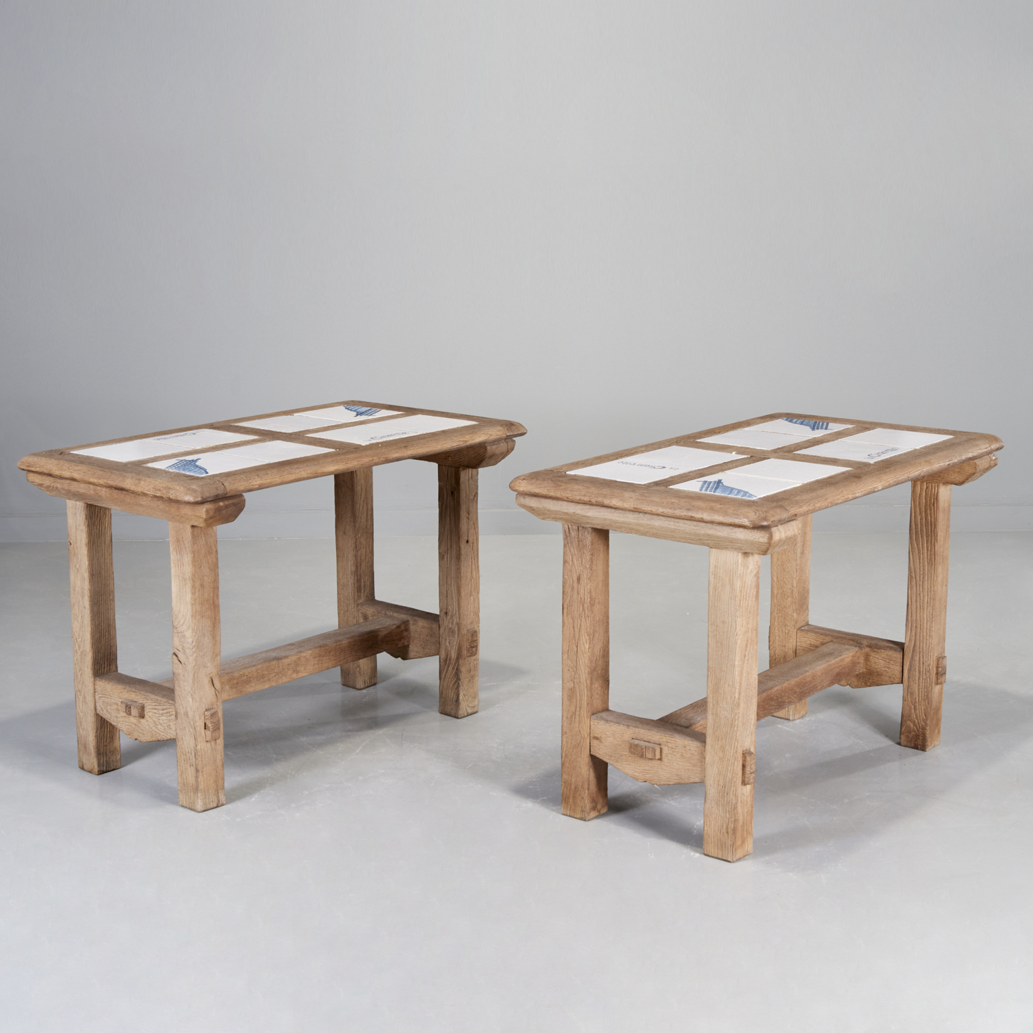 PAIR FRENCH ARTS & CRAFTS