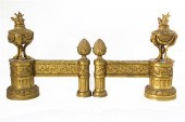 Pair French Empire bronze-dore