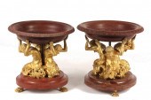 PAIR FRENCH EMPIRE TAZZAS - Fr