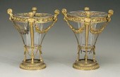 Pair French Empire vases: ormo
