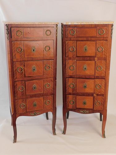 PAIR FRENCH LINGERIE CHESTSPair