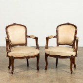 PAIR, FRENCH LOUIS XV STYLE MA
