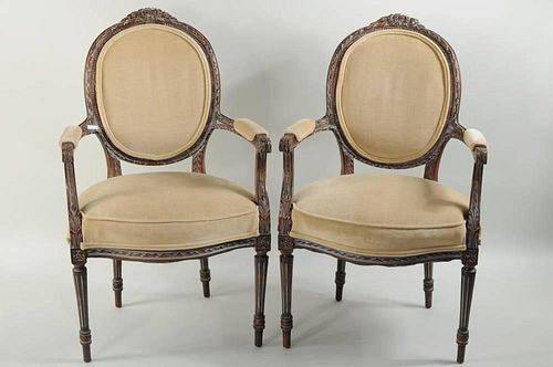 PAIR FRENCH LOUIS XV STYLE