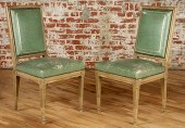 PAIR FRENCH LOUIS XVI SIDE CHA