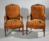 PAIR FRENCH LOUIS XVI STYLE AR