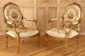 PAIR FRENCH LOUIS XVI STYLE CA