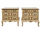 PAIR FRENCH PROVINCIAL-STYLE P