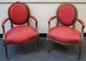 PAIR FRENCH PROVINCIAL STYLE W