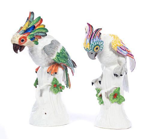 PAIR FRENCH SAMPSON BIRDSPair