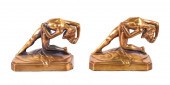 PAIR, FRENCH STYLE ART DECO FI