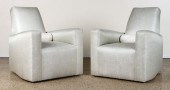 PAIR GEOFFREY BRADFIELD UPHOLS