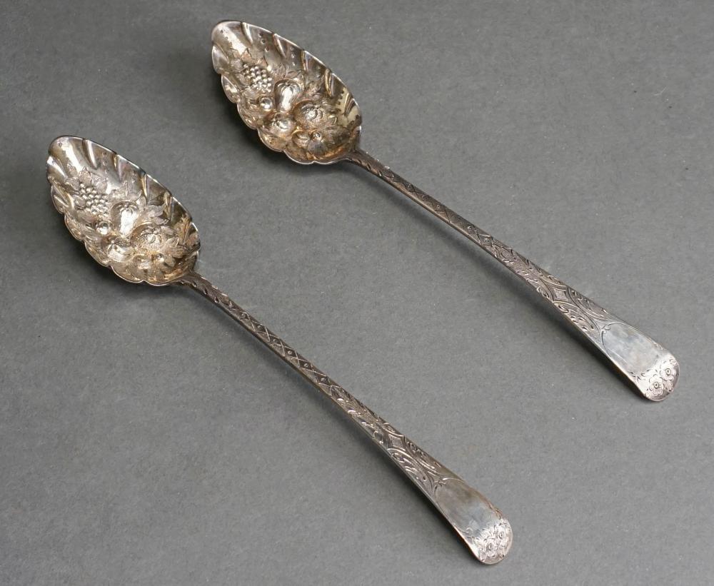 PAIR GEORGE BURROWS, LONDON,