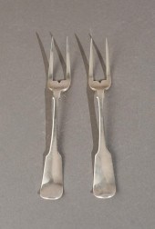 PAIR GEORGE III IRISH STERLING