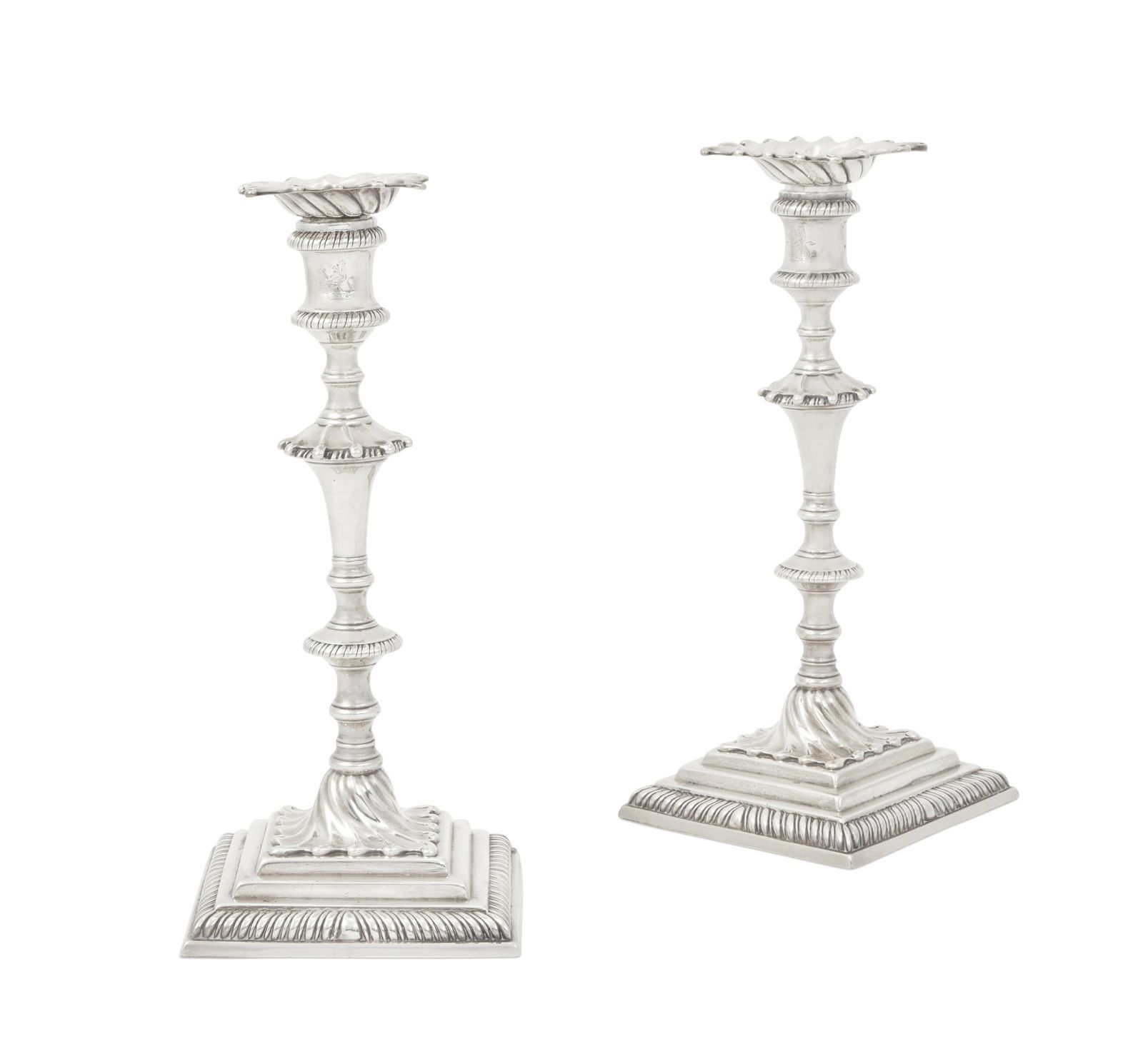 PAIR GEORGE III SILVER