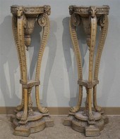 PAIR GEORGE III STYLE BEECHWOO