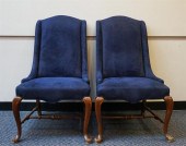 PAIR GEORGE III STYLE FRUITWOO