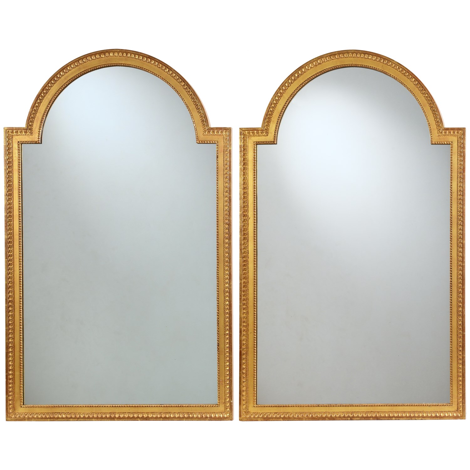PAIR GEORGE III STYLE GILTWOOD PIER